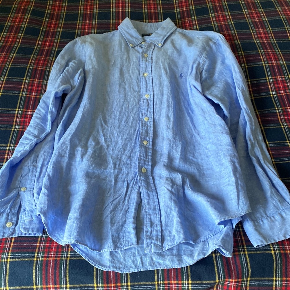 Polo Ralph Lauren 100% linen shirt